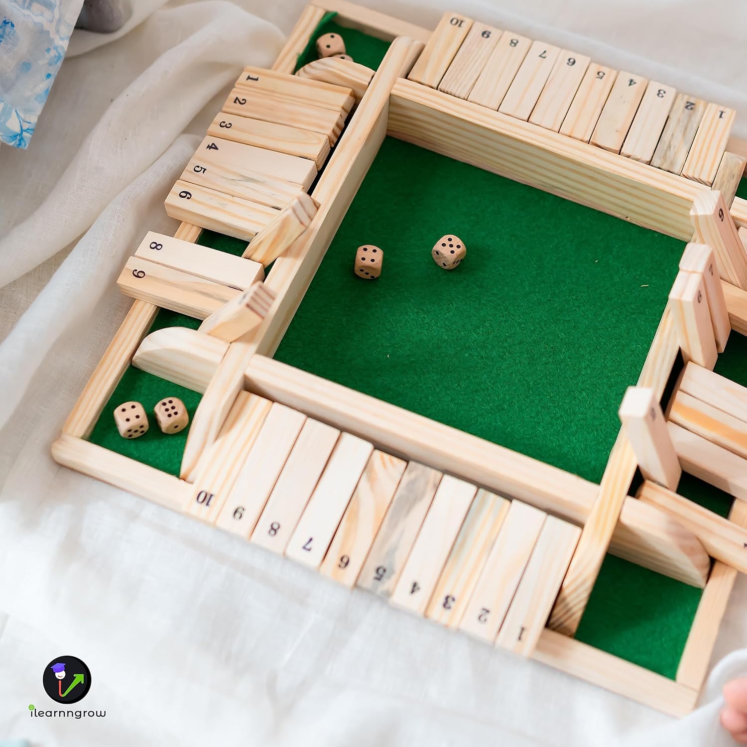 ilearnngrow Shut the box - Multicolor