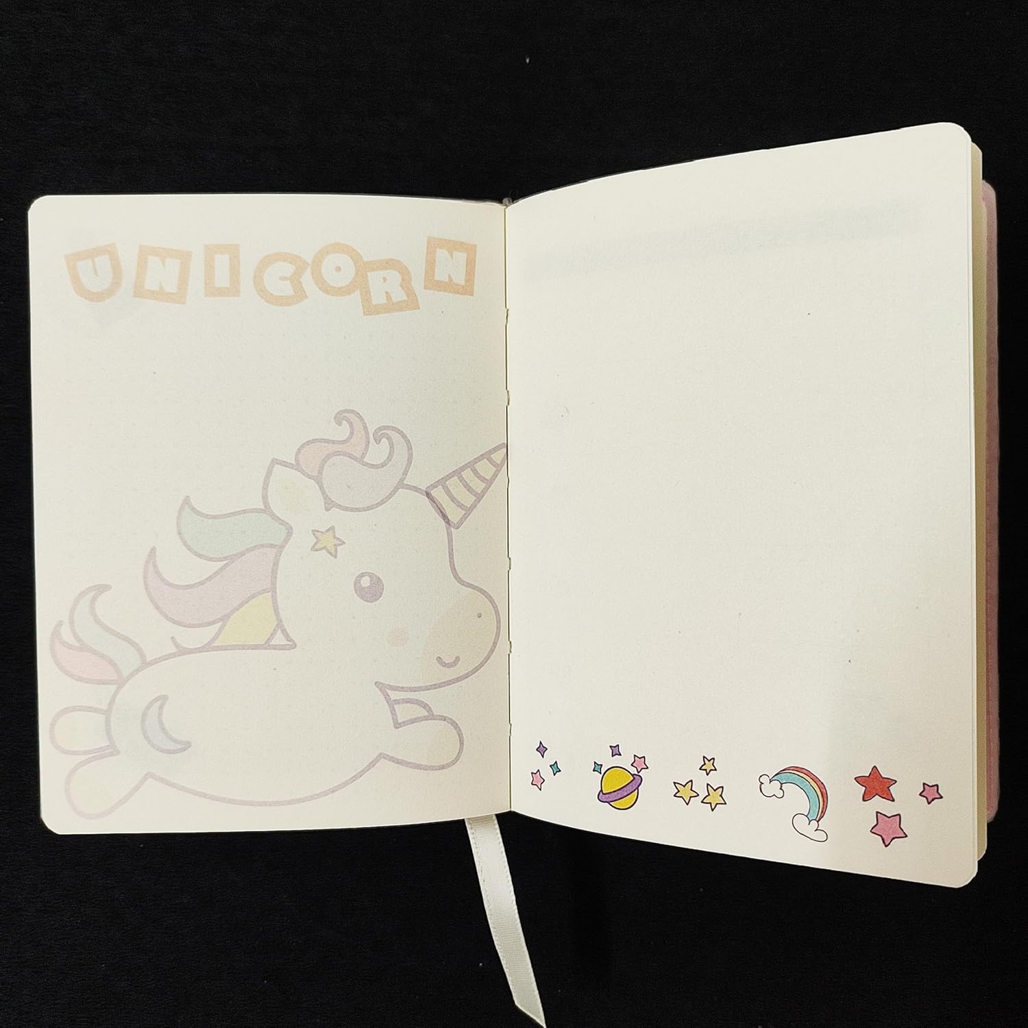 Mini Unicorn Notebook - Mini Unicorn Diary, Diary for Kids and Gift (Random Color)