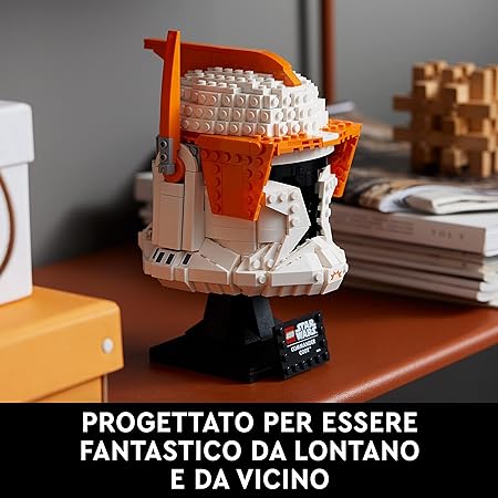 LEGO 75350 Star Wars Clone Commander Cody Helmet Building Kit - 776 Pieces - Multicolor