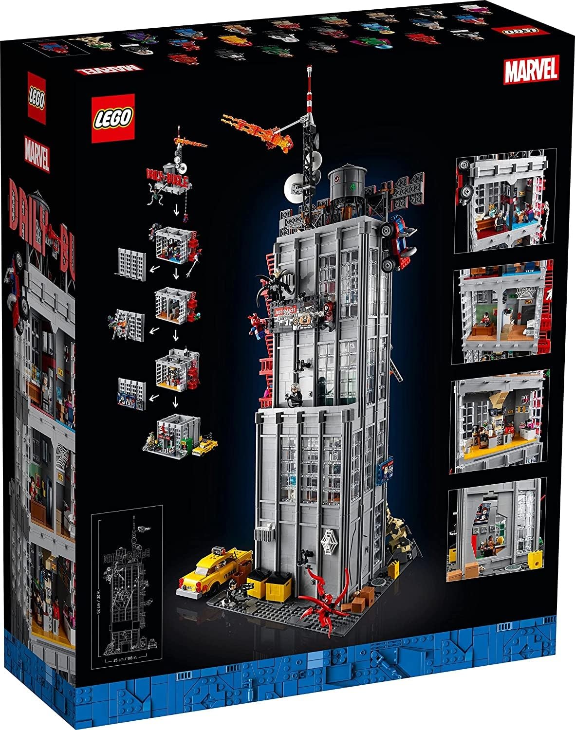 LEGO Marvel Spider-Man Daily Bugle 76178 Building Kit; Collectible Playset Designed with Adult Marvel Fans in Mind