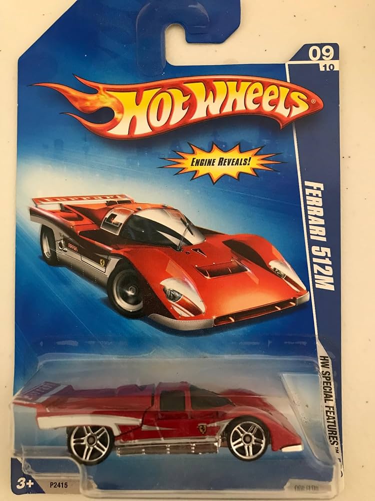 Hot Wheels Imported Edition - Ferrari 512M - Special Features
