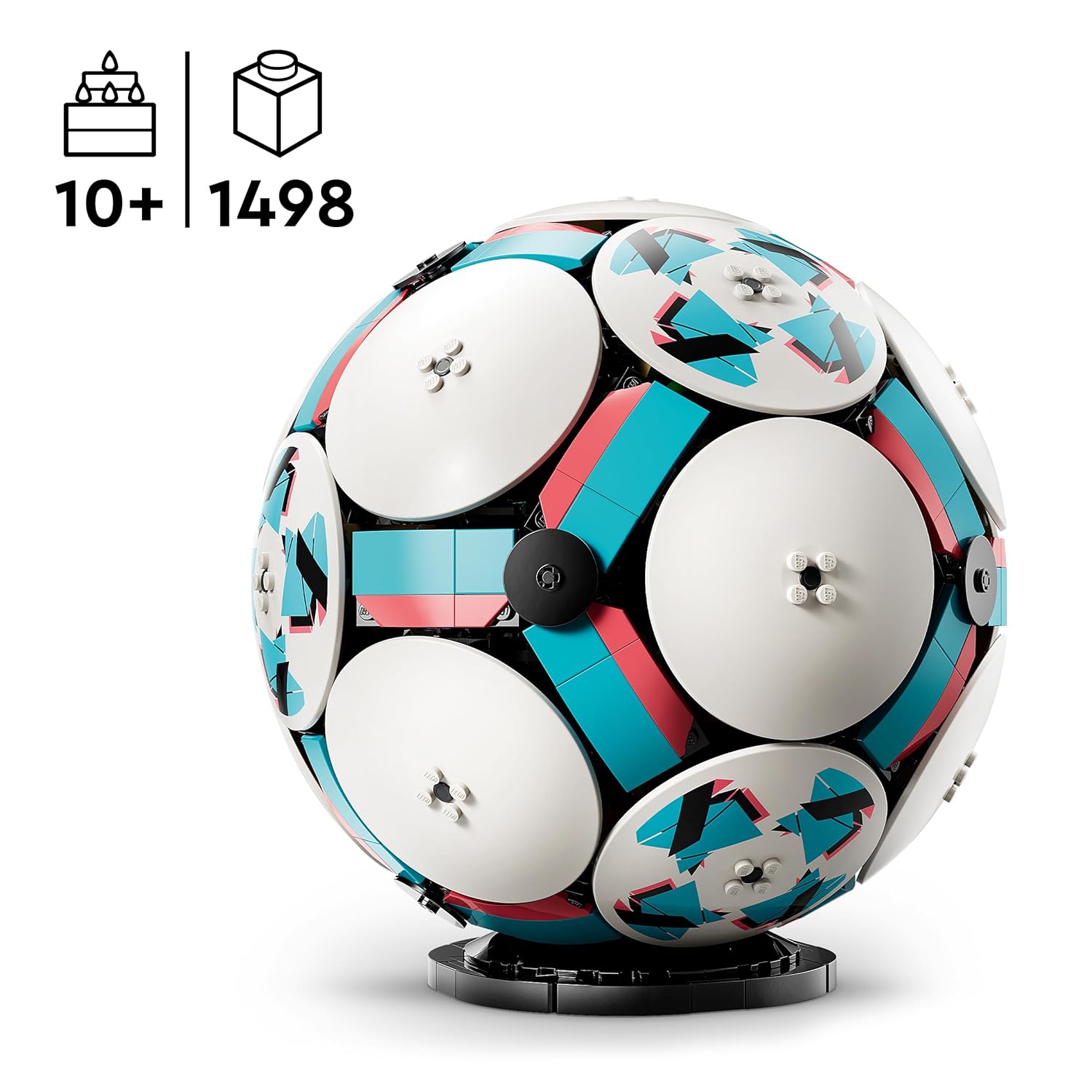 LEGO® Editions Soccer Ball - Sports Gift for Boys and Girls - Soccer Toy for Kids - 43019