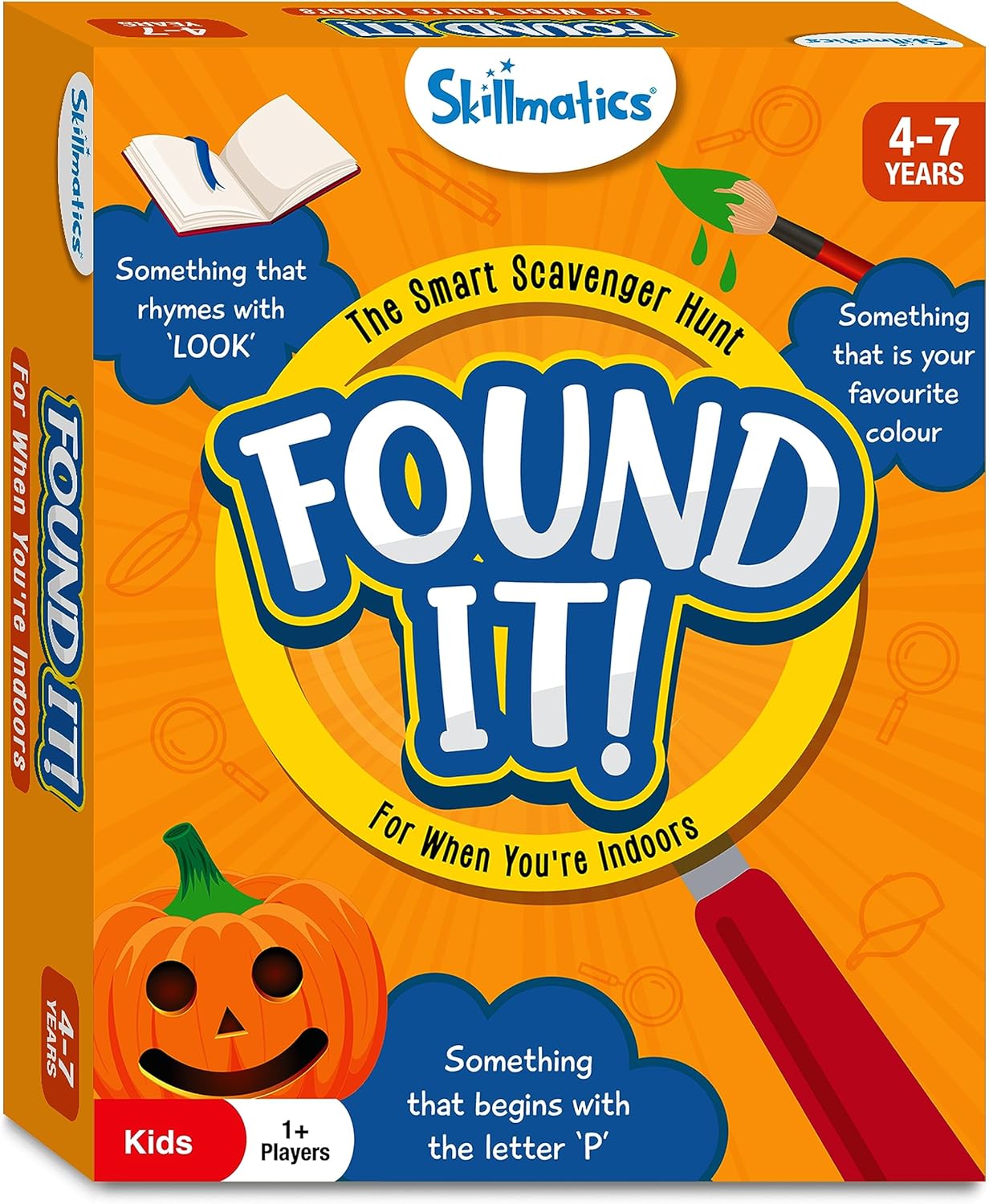 Skillmatics Card Game - Found It Indoor, Scavenger Hunt