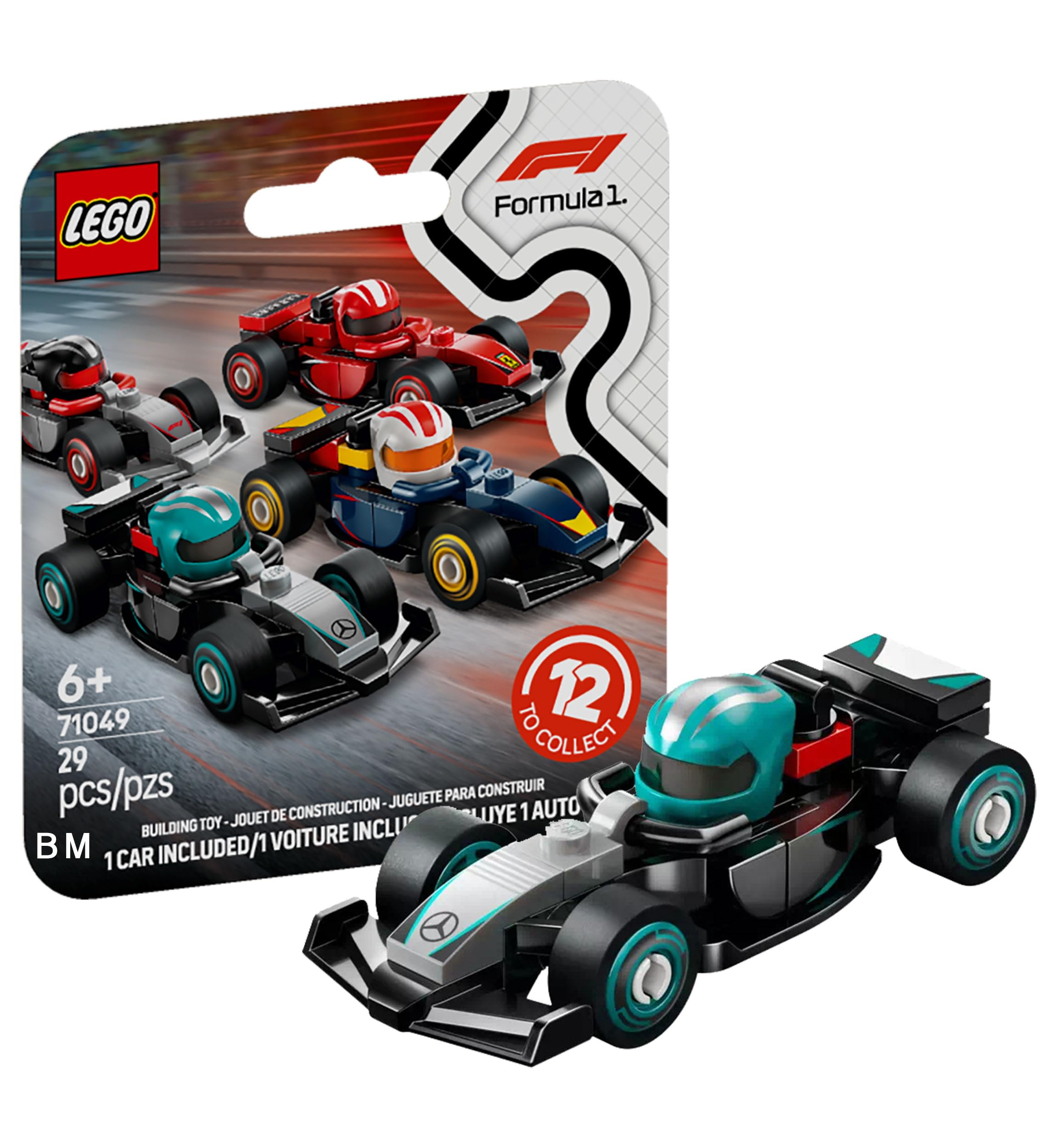LEGO F1 Collectible Race Car, Red Bull Racing | Mercedes-AMG - F1 Team Race Car