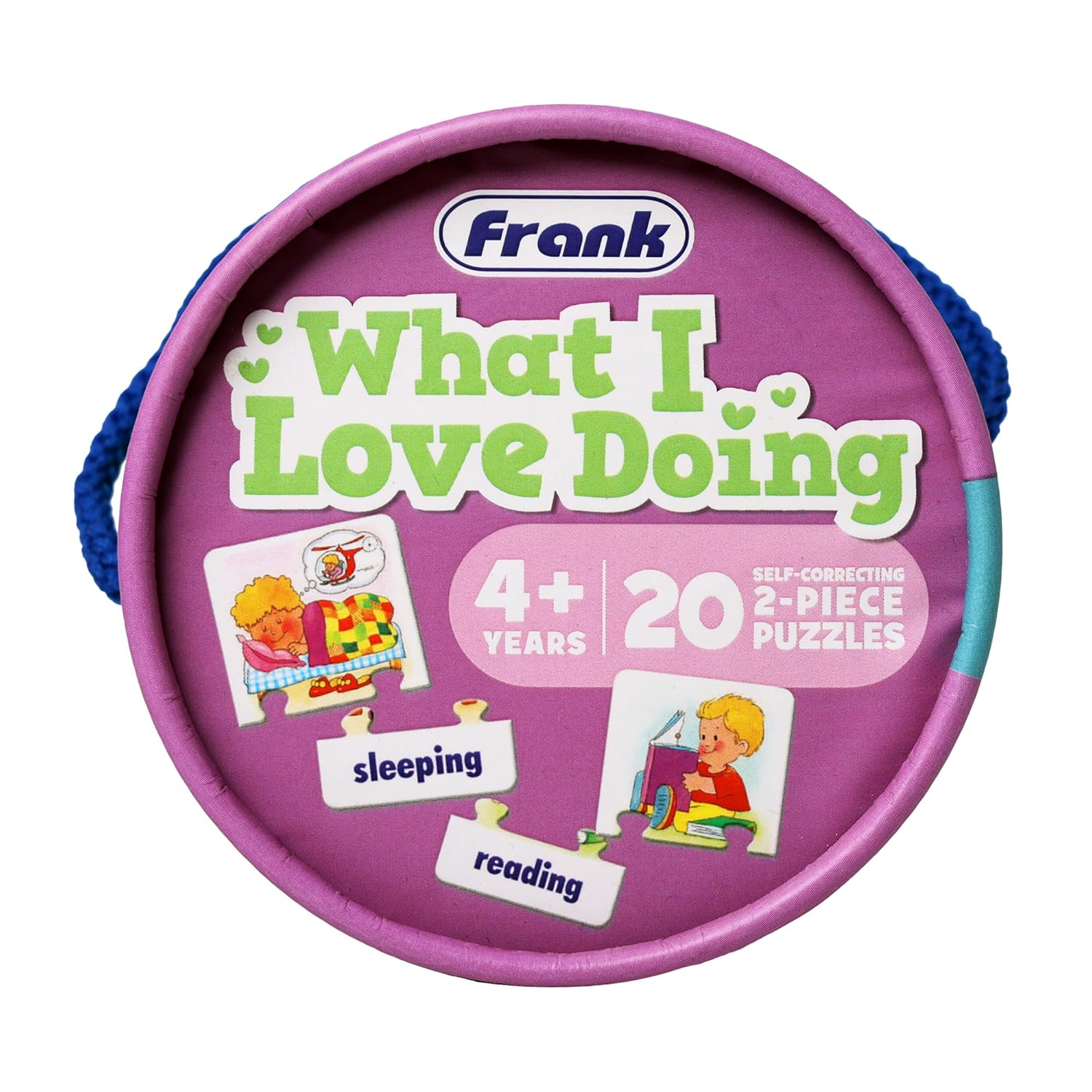 Frank What I Love Doing - Cylindrical Jigsaw Puzzle for kids