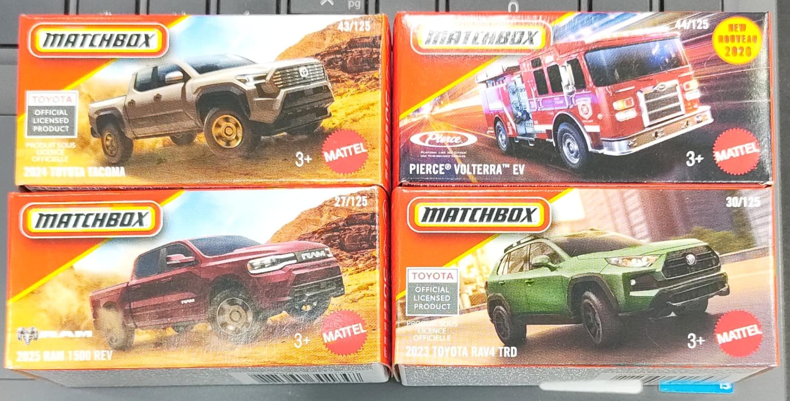 Matchbox Mainline - Combo Pack of 4 Cars - DNK70-2