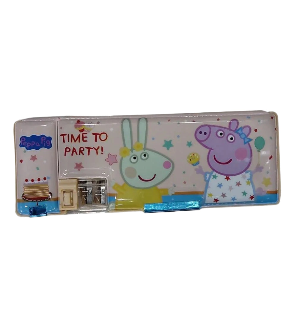 Pencil Case with Additional Compartment – Stationery Organizer Pencil Box