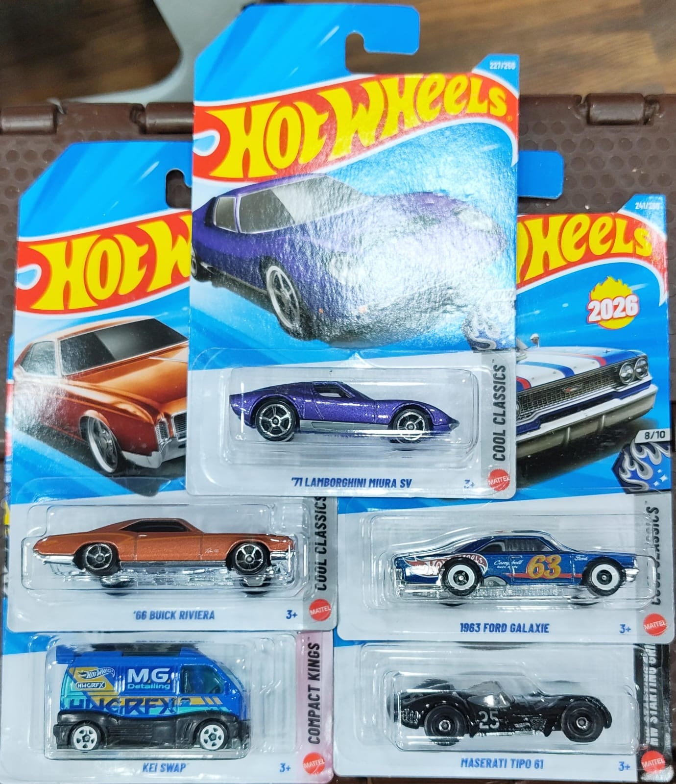 Hot Wheels Mainline - Pack of 5 Cars - N Case 2026