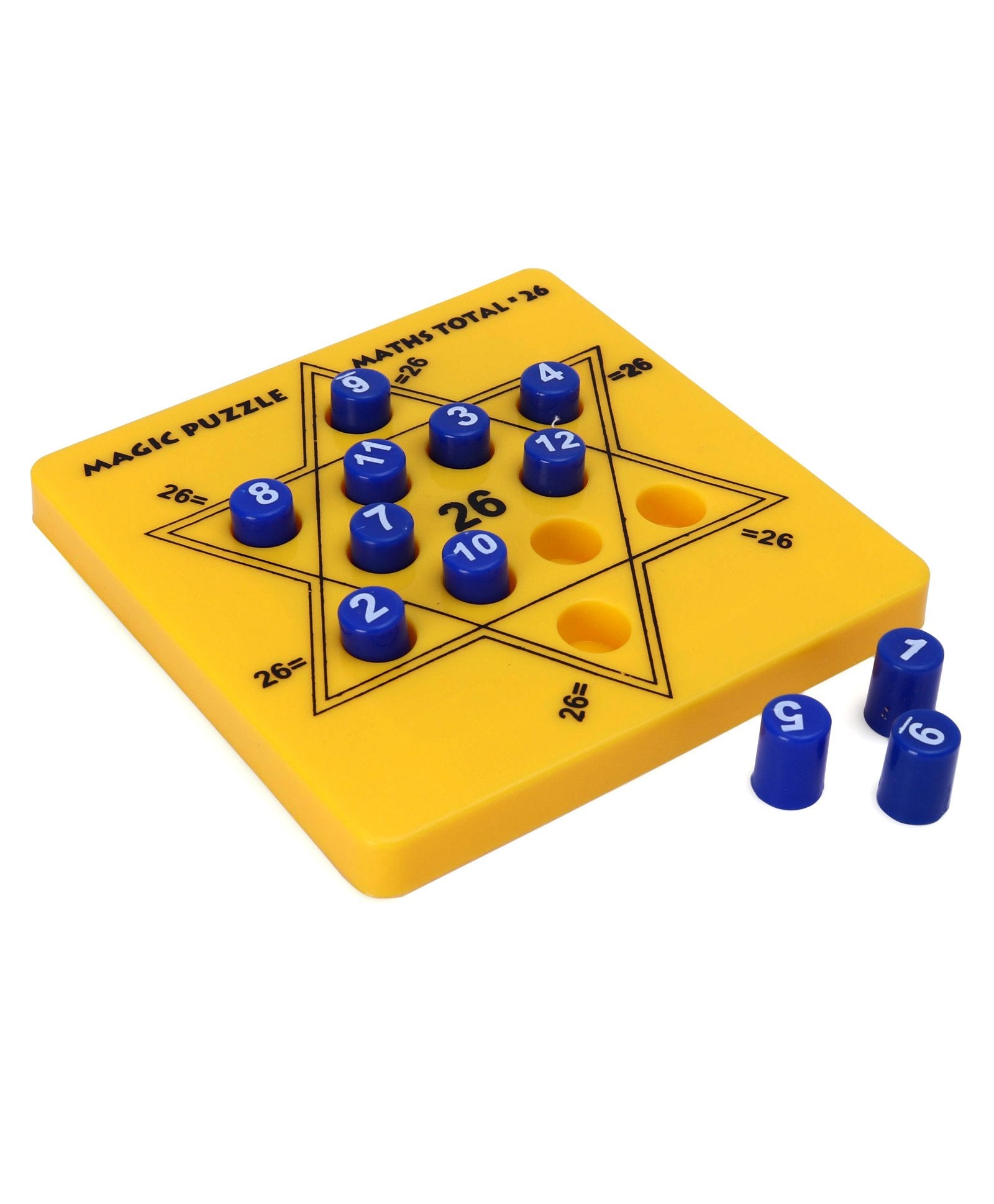 Ratnas Mastermind Board Puzzle Set-2 Multicolor - 12 Pieces