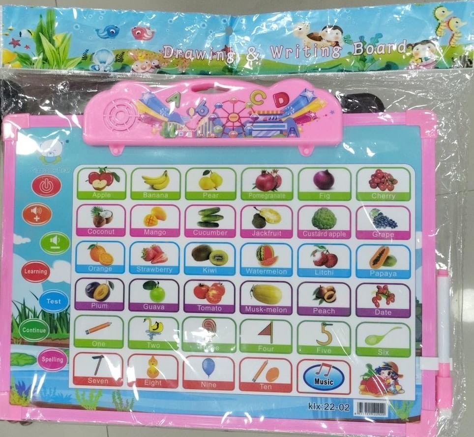 Multifunctional Learning and Writing Board, Multi Color