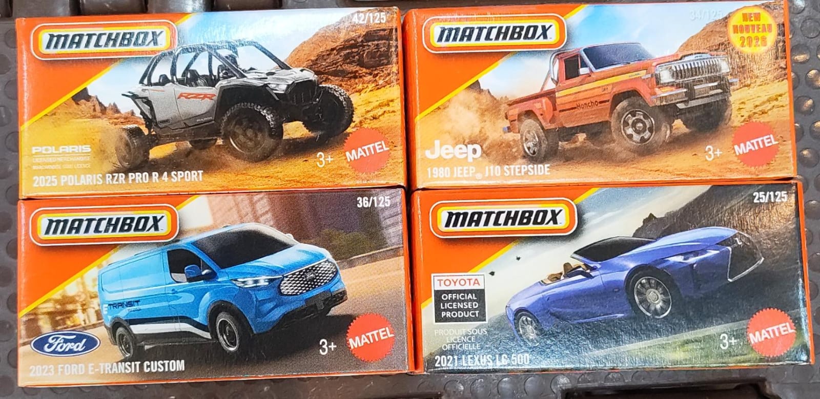 Matchbox Mainline - Combo Pack of 4 Cars - DNK70 - 005