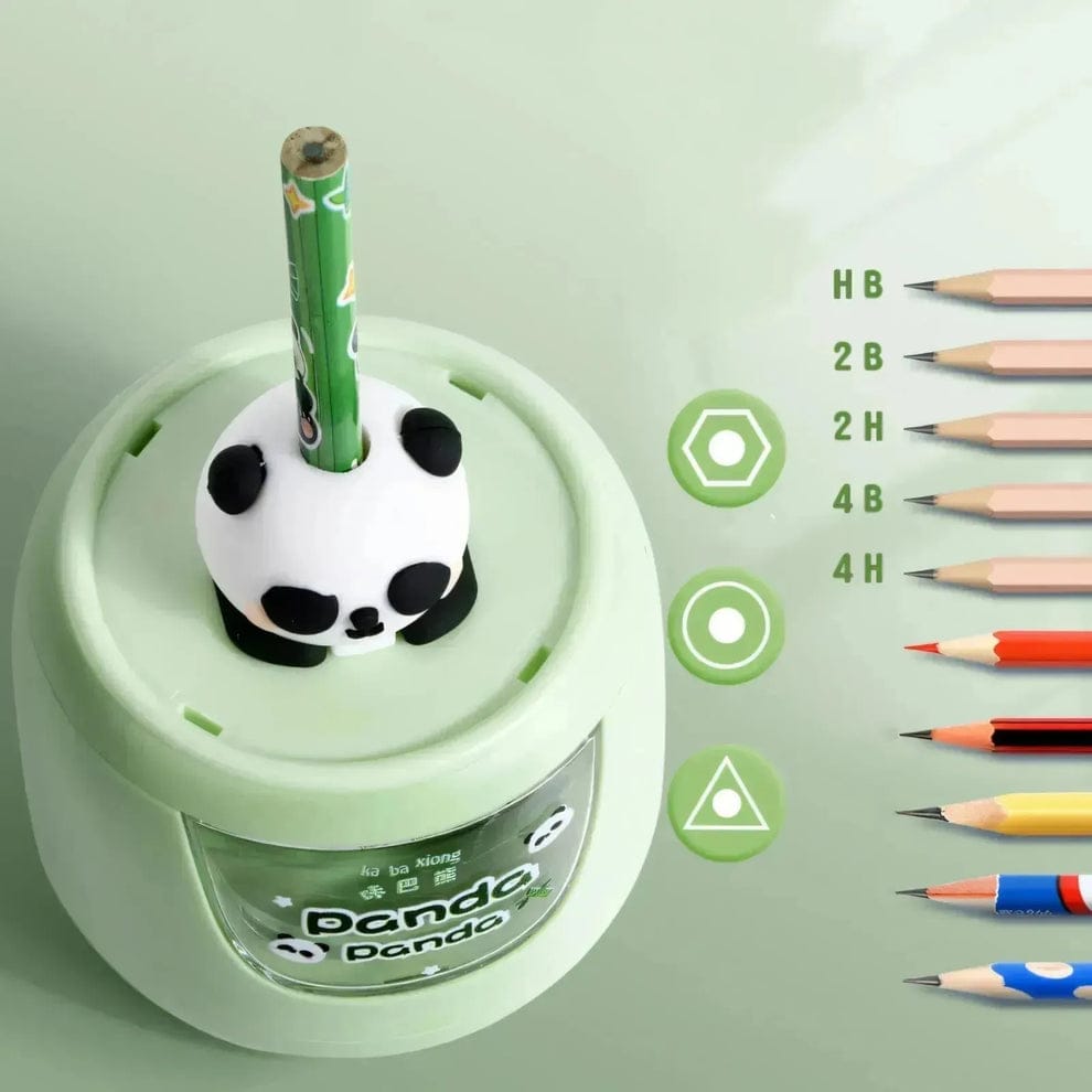 Cute Panda Battery-Operated Sharpener for Kids