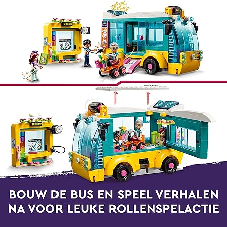 LEGO 41759 Friends Heartlake City Bus Building Toy Set - 480 Pieces - Multicolor