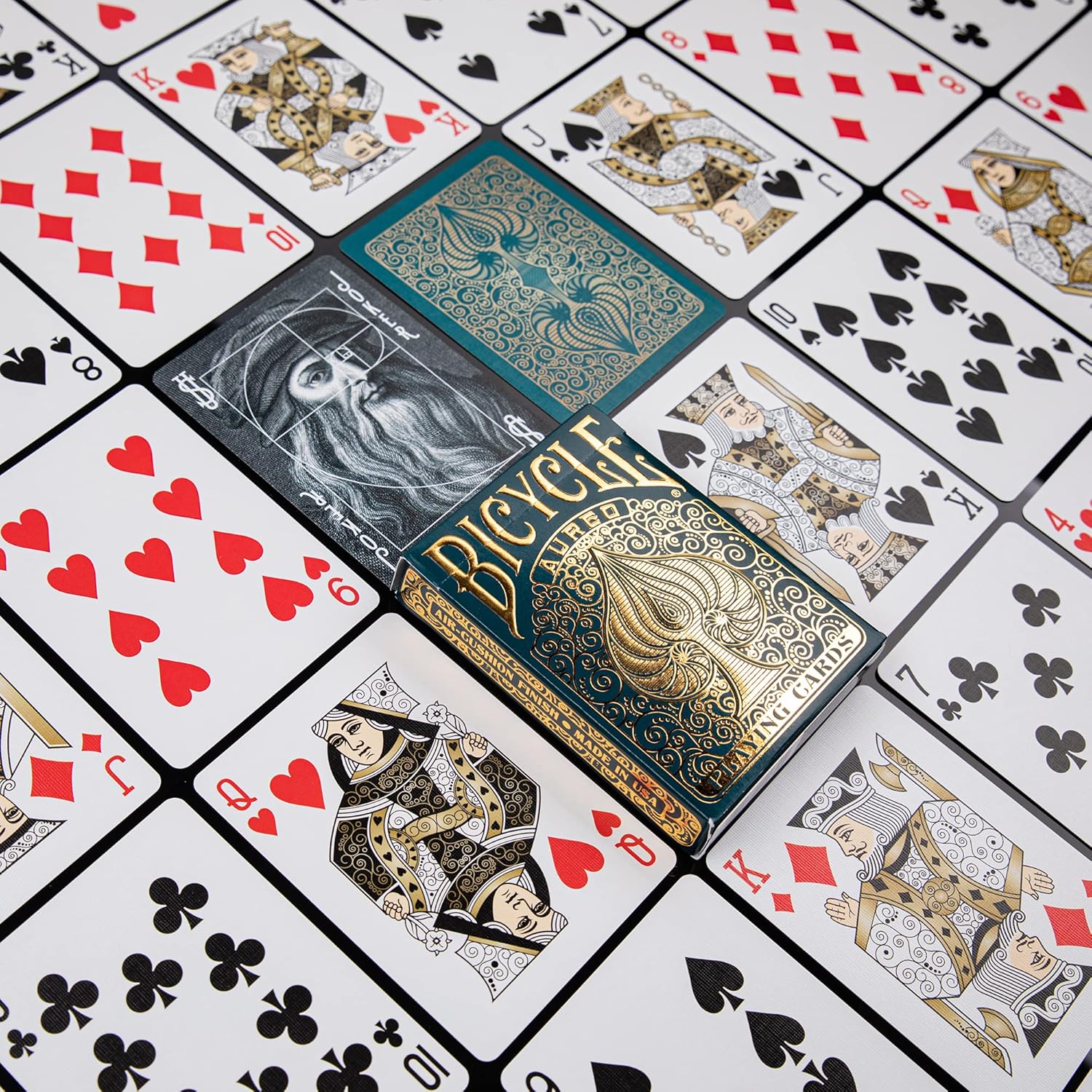 Bicycle Aureo Playing Card Game, Playing Cards for Adult