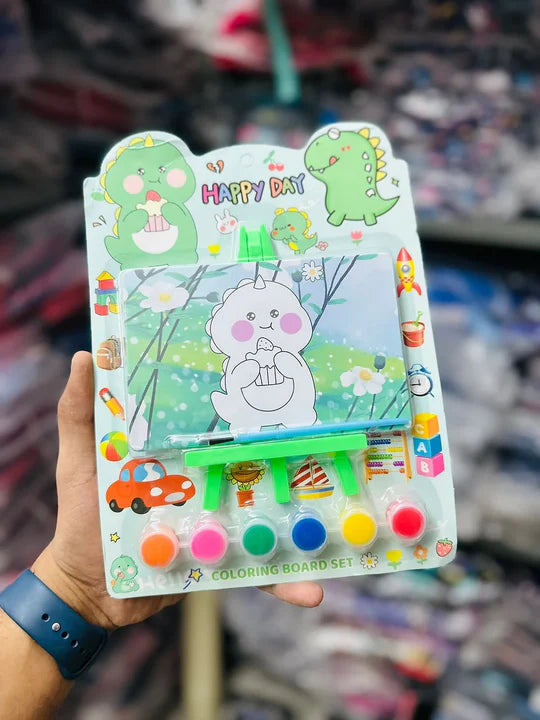 ILEARNNGROW Canvas Painting - Multicolor