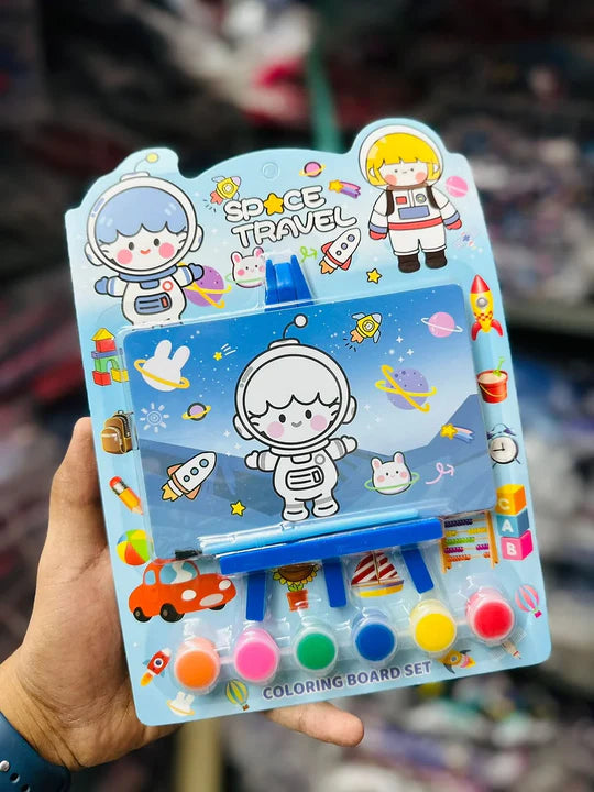 ILEARNNGROW Canvas Painting - Multicolor