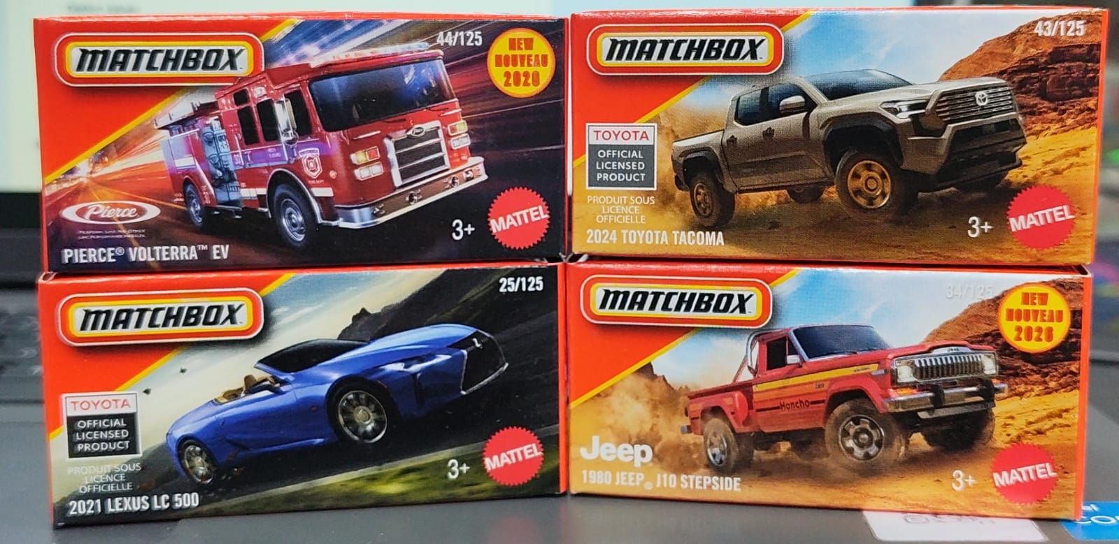 Matchbox Mainline - Combo Pack of 4 Cars - DNK70 - 004