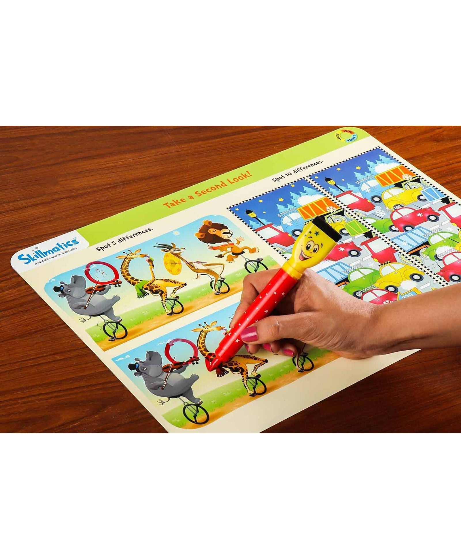 Skillmatics Educational Game - Preschool Champion Activity Mats