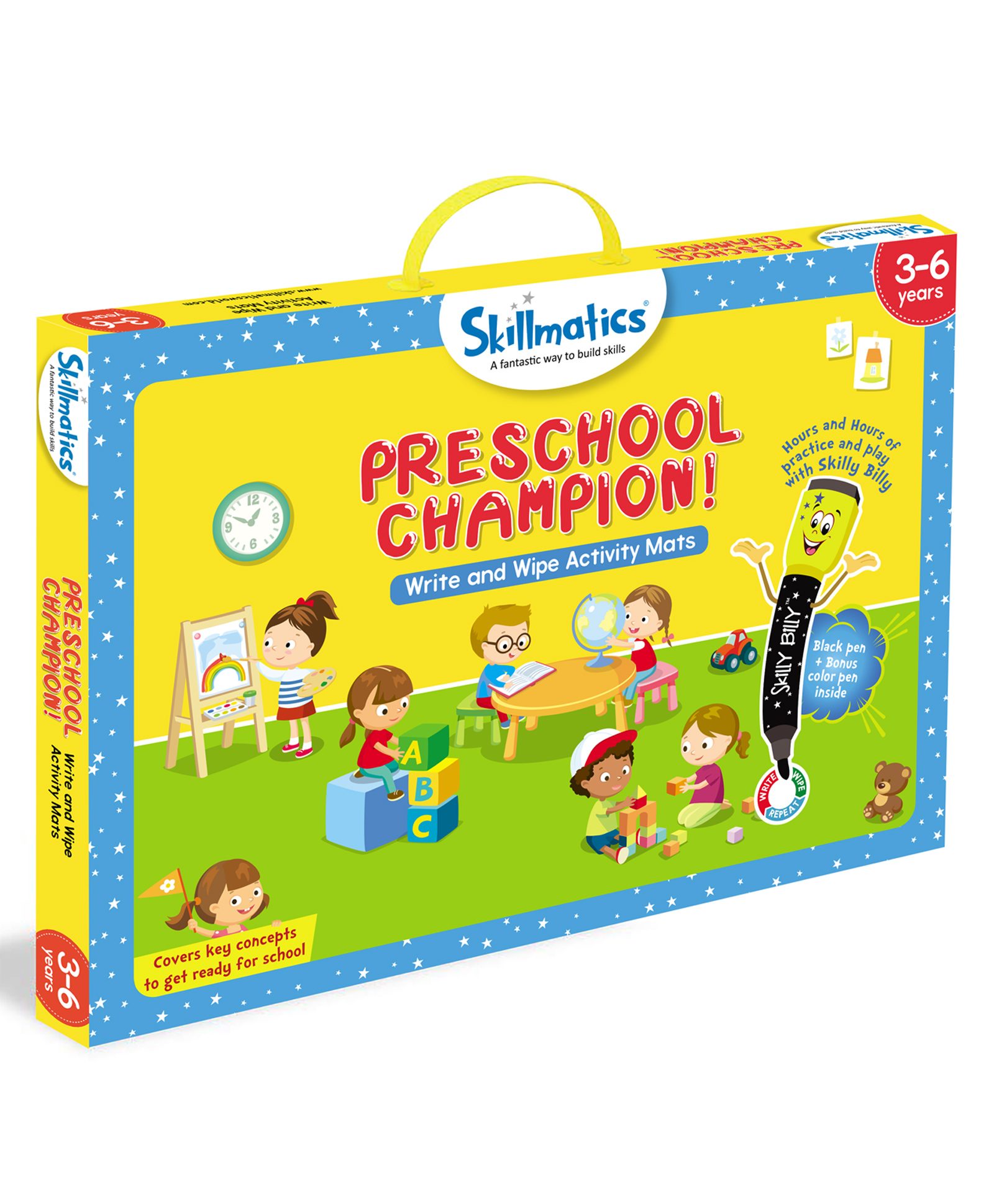 Skillmatics Educational Game - Preschool Champion Activity Mats