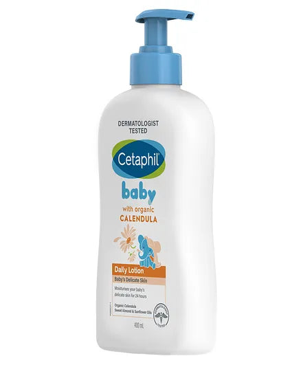 Cetaphil Baby Daily Lotion with Organic Calendula- 400 ml
