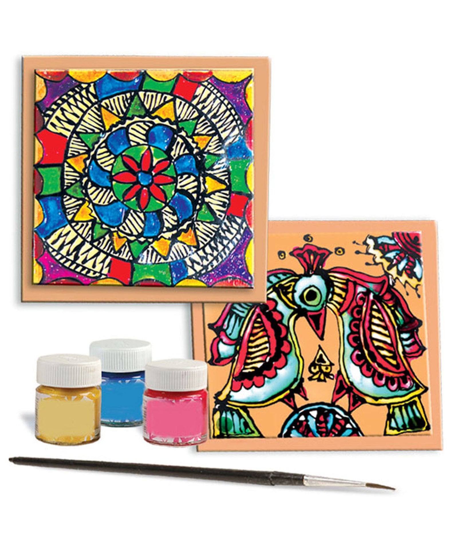  ToyKraft Glass Painting Kit for Kids, DIY Kits for