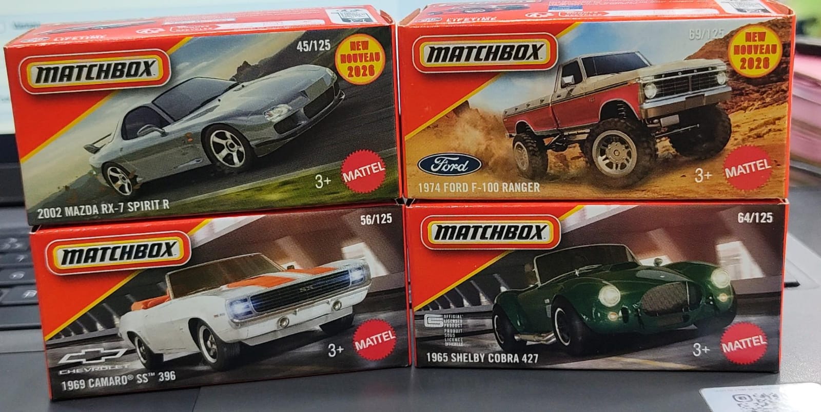 Matchbox Mainline - Combo Pack of 4 Cars - DNK70 - 006