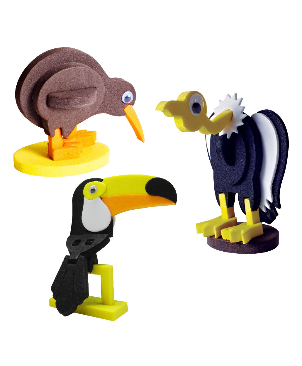 Imagimake Mapology Birds Around the World Making Kit - Multicolor