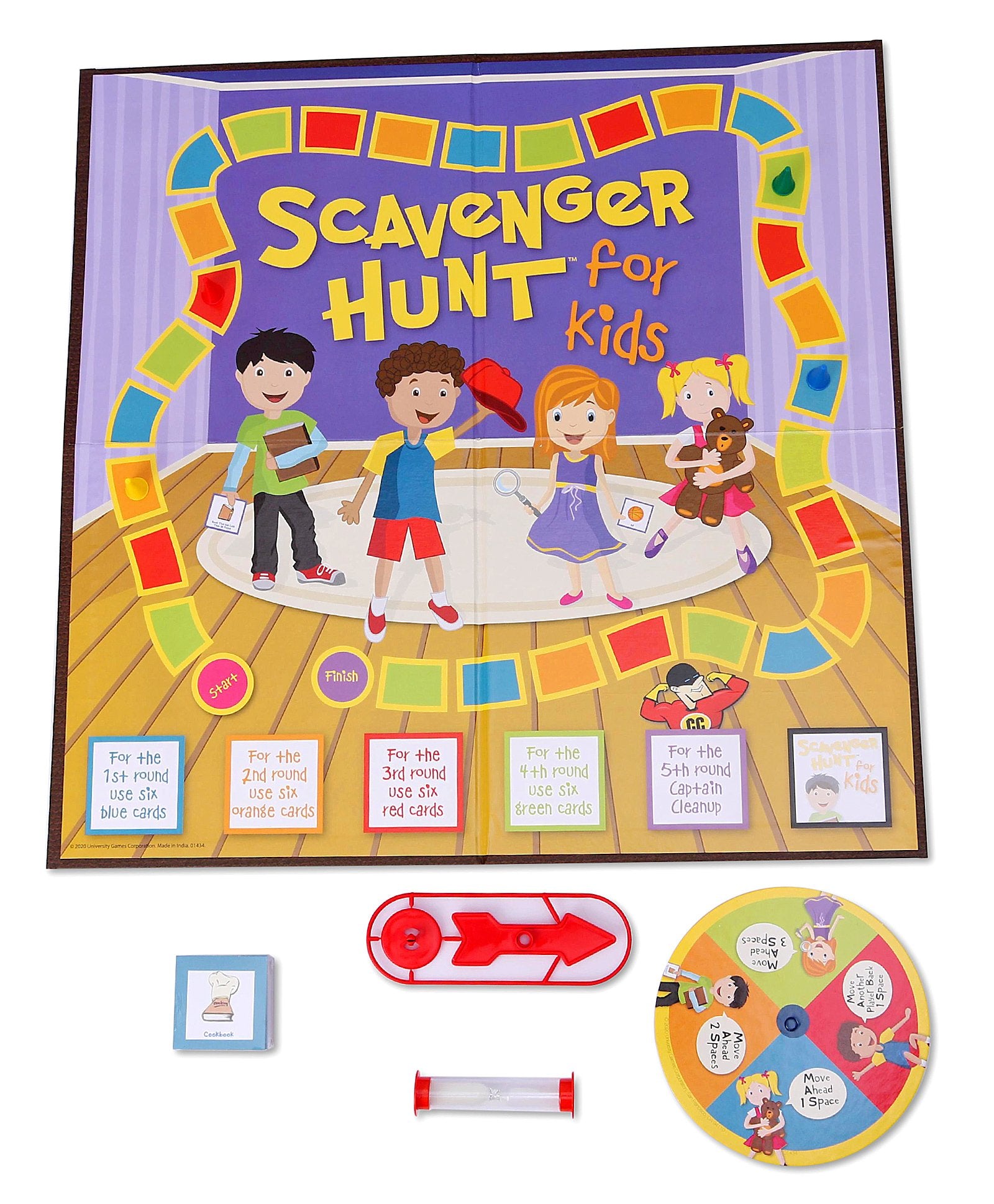 Funskool I Spy Scavenger Hunt Board Game - Multicolour