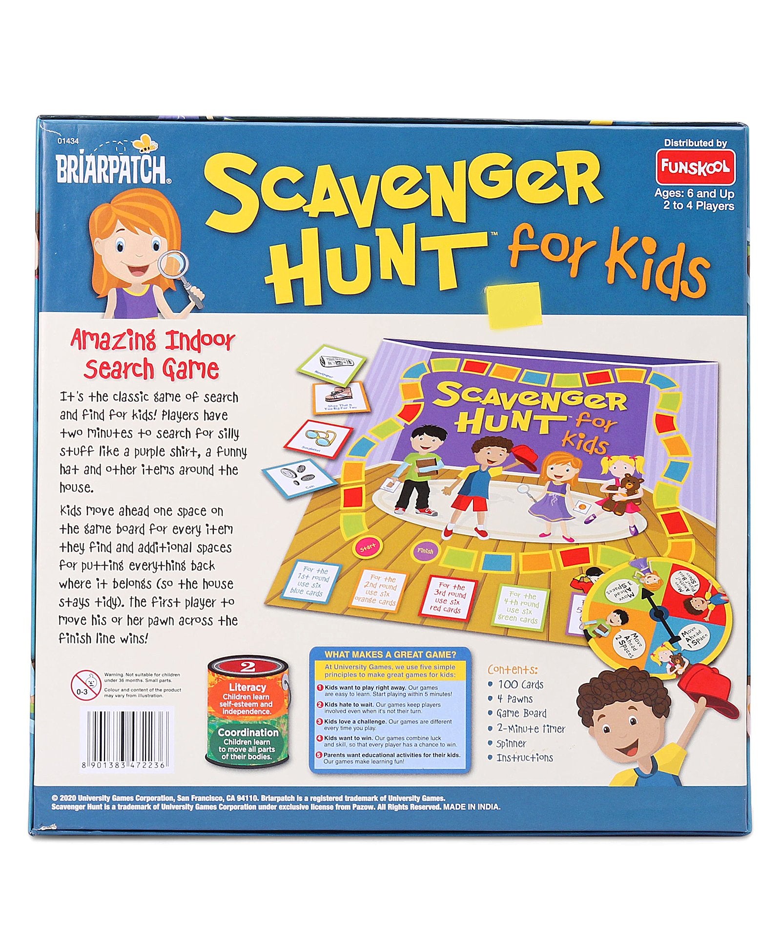 Funskool I Spy Scavenger Hunt Board Game - Multicolour