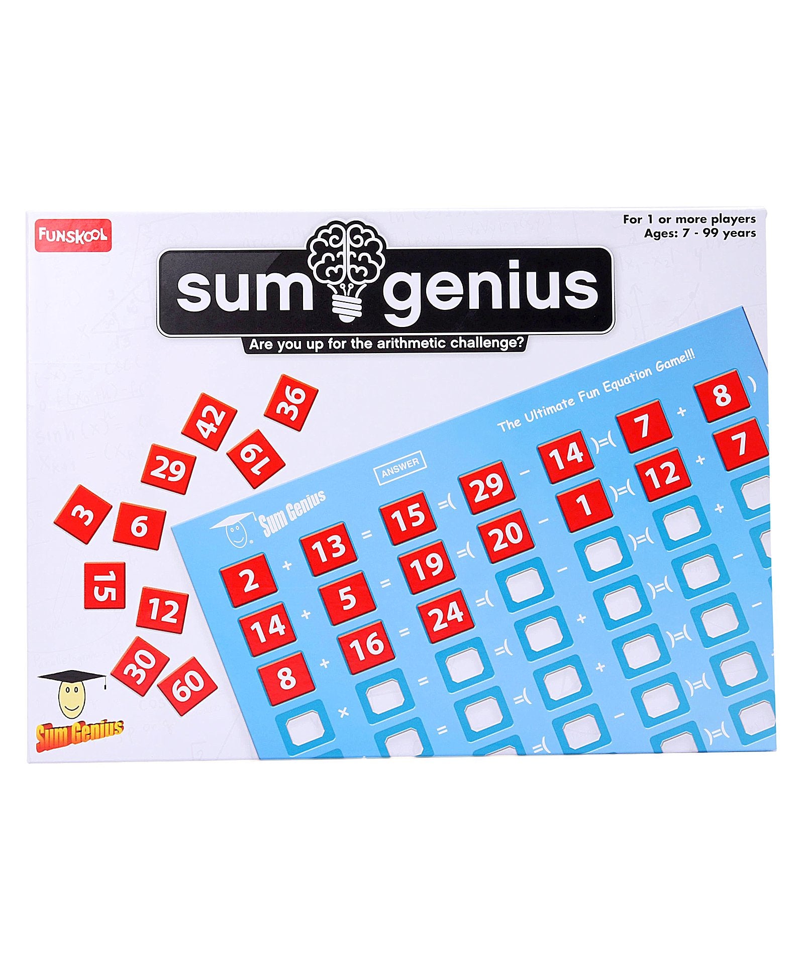 Funskool Sum Genius Activity Kit - Multicolor