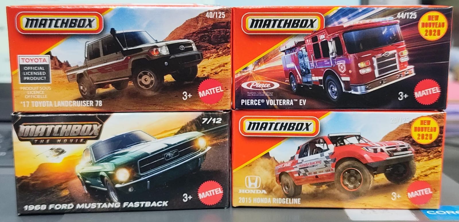 Matchbox Mainline - Combo Pack of 4 Cars - DNK70 - 002