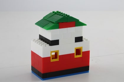 PEACOCK Little Builder Interlocking Architectural Set, Multicolor