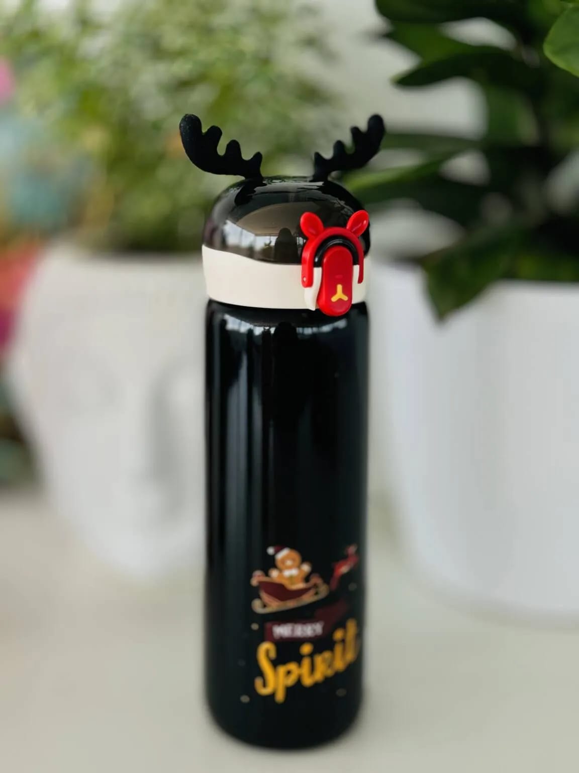 Stainless Steel Vacuum Bottle Hot & Cold Thermos Flask Bottle - 440 ML