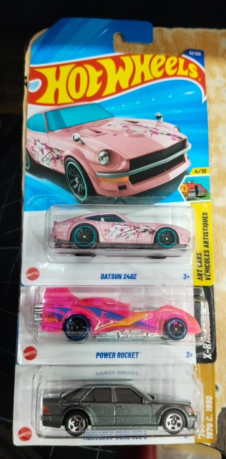 Hot Wheels Mainline - N Case (2025) - Combo Pack of 3 Cars - Long Card