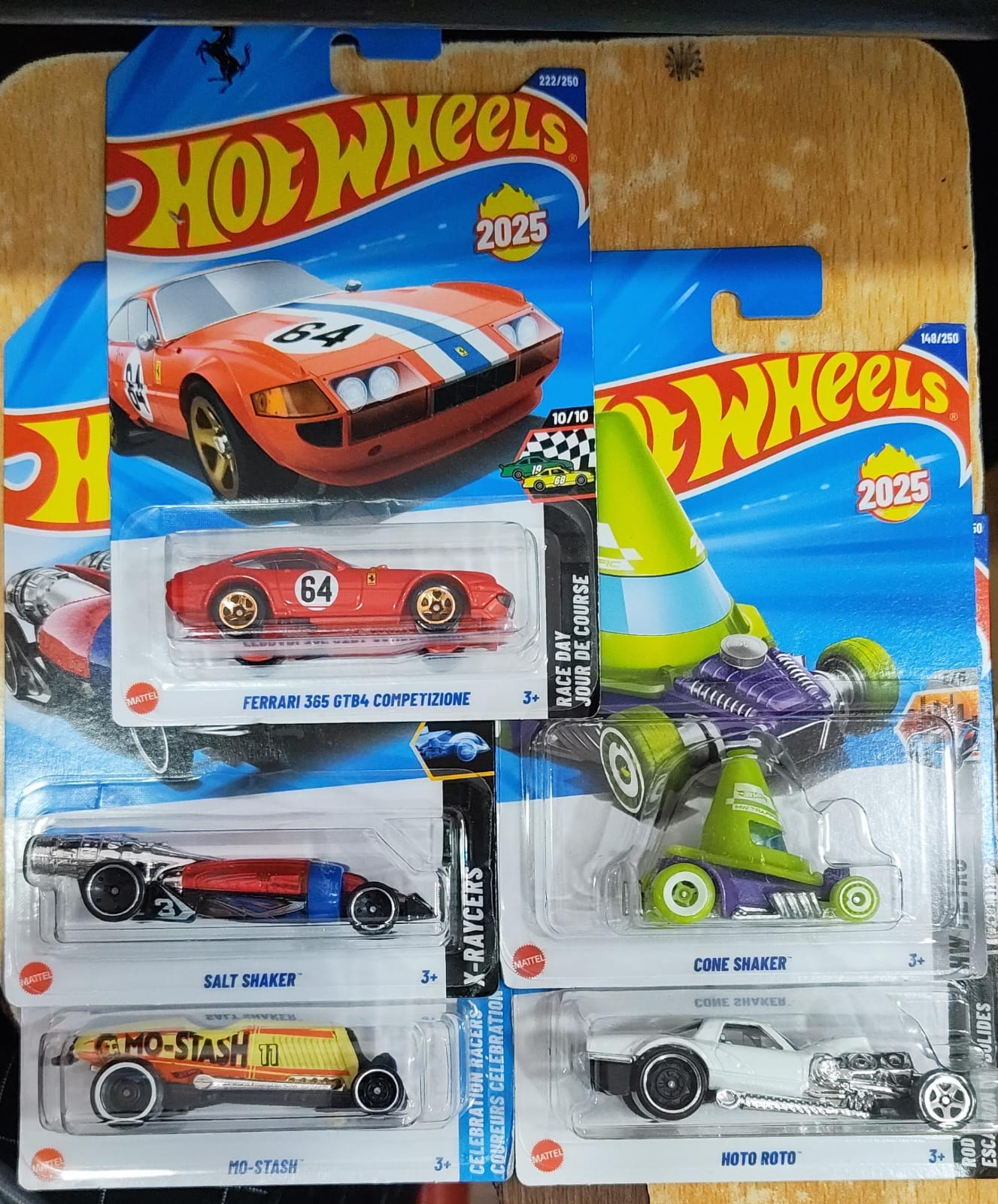 Hot Wheels Mainline - Combo Pack of 5 Cars - Long Card