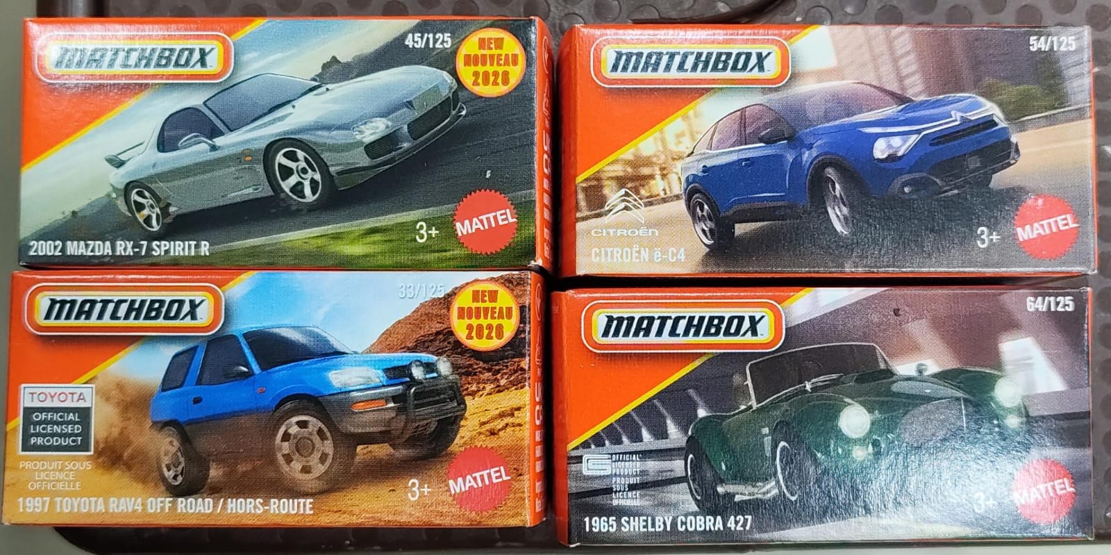 Matchbox Mainline - Combo Pack of 4 Cars - DNK70 - 0002