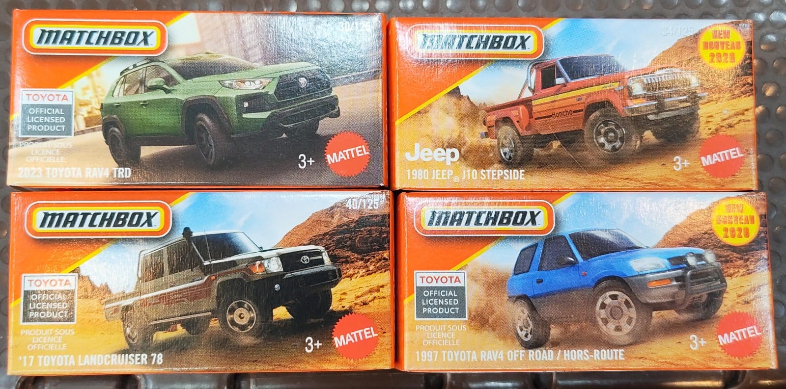 Matchbox Mainline - Combo Pack of 4 Cars - DNK70 - 005