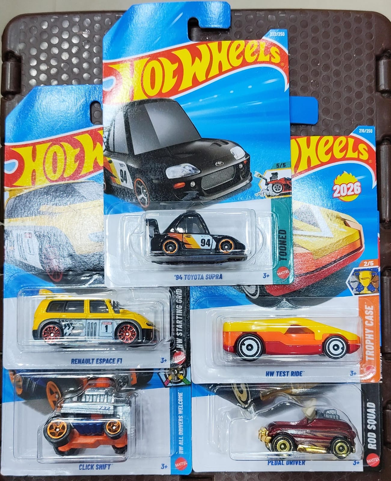 Hot Wheels Mainline - Pack of 5 Cars - L Case 2026