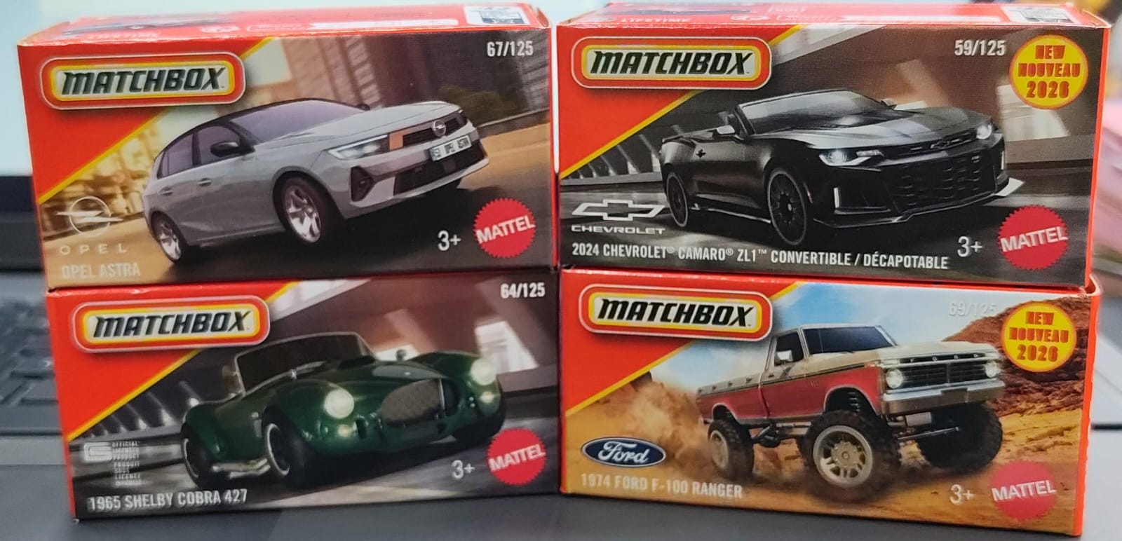 Matchbox Mainline - Combo Pack of 4 Cars - DNK70 - 005