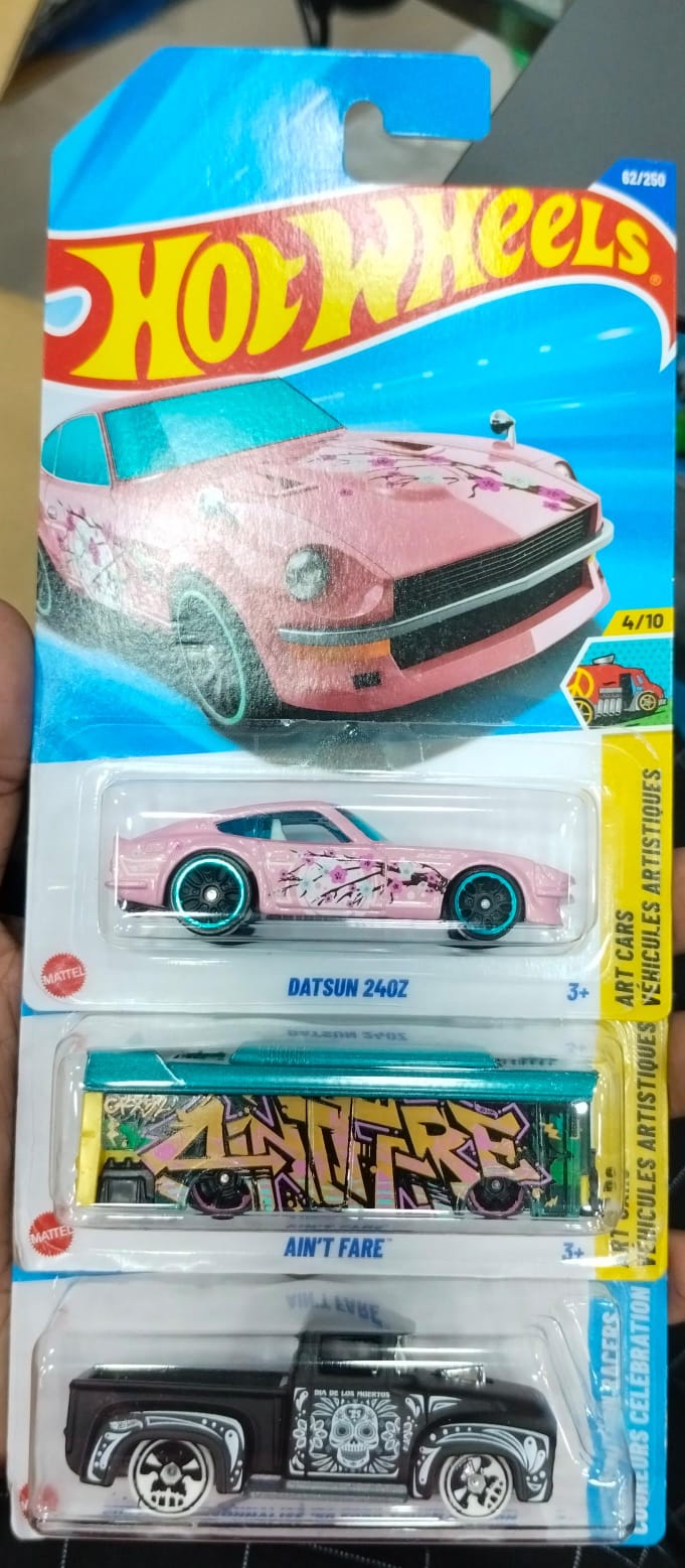 Hot Wheels Mainline - N Case (2025) - Combo Pack of 3 Cars - Long Card
