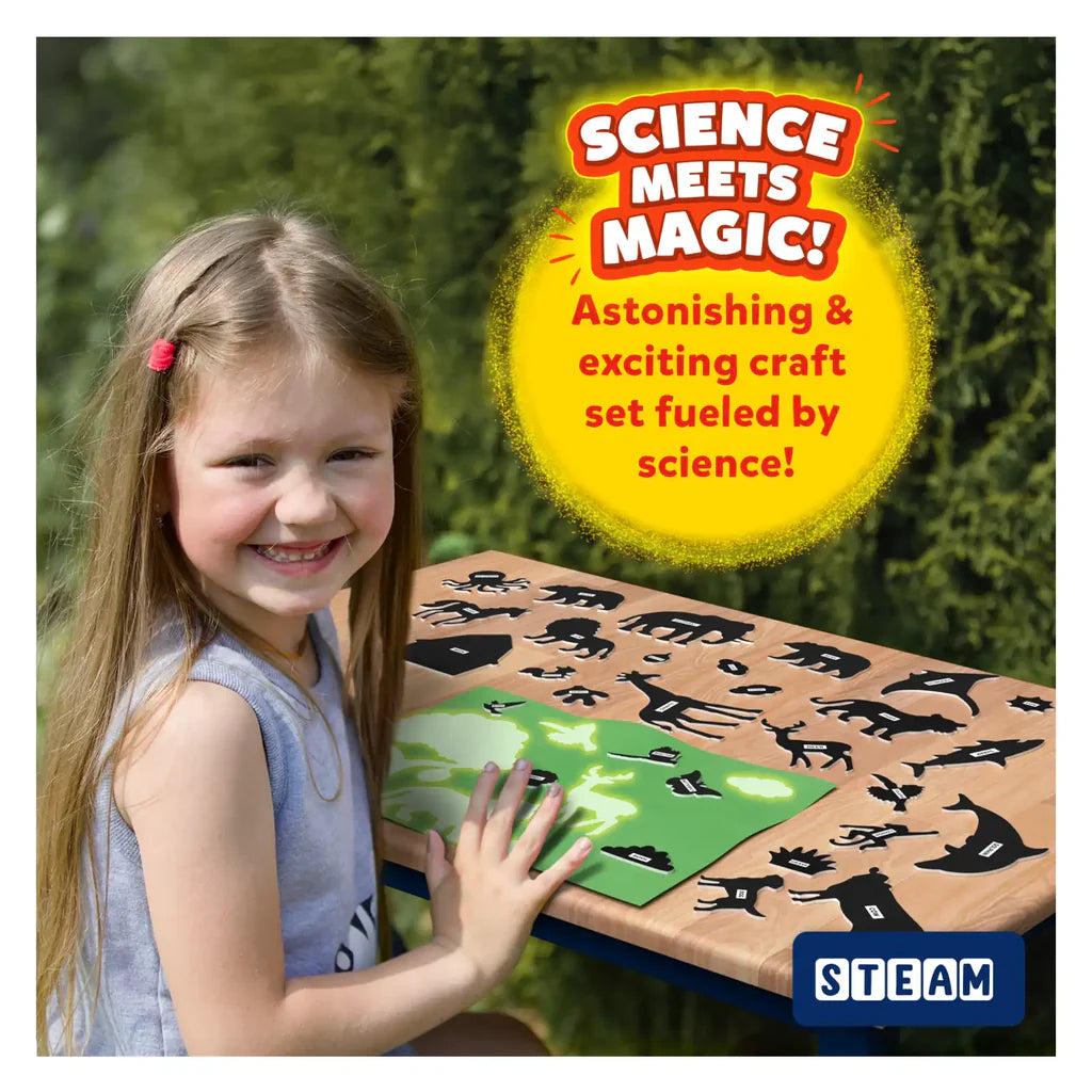 Skillmatics Magical Sun Art: Animals | Sun Paper Art Kit | Ages 4+