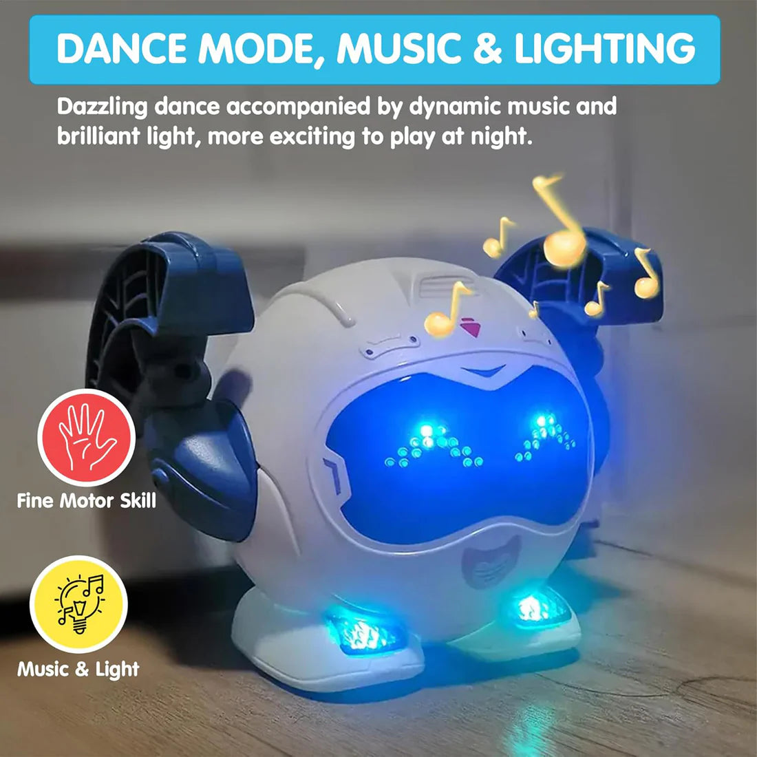 Tumbling Robot | Multicolor | Electronic Toys | Robot toy for Kids | Voice Control Robot