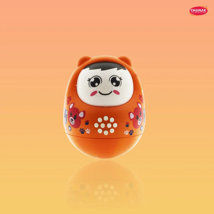 Chanak Musical Roly Poly Toy - Multicolor