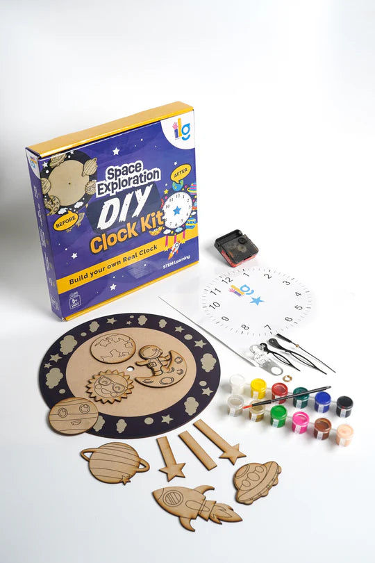 ilearnngrow DIY Clock - Multicolor