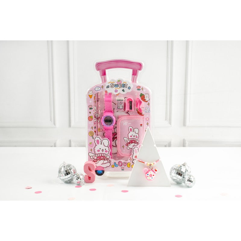 ilearnngrow Stationery Set with Rakhi - Multicolor - Assorted