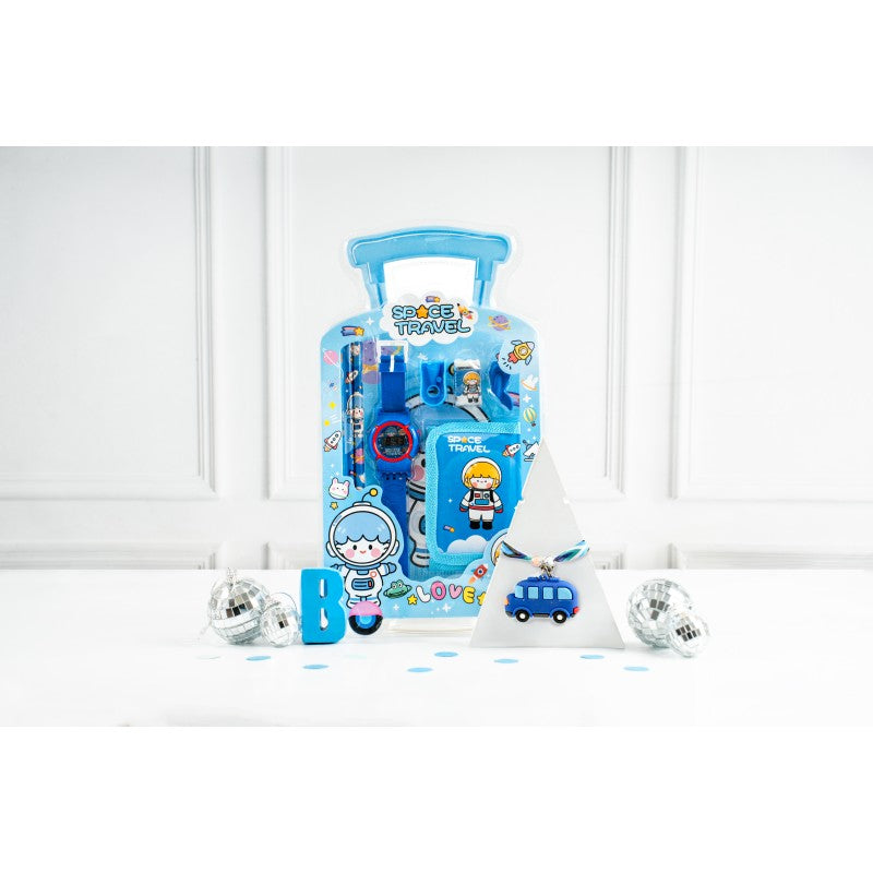 ilearnngrow Stationery Set with Rakhi - Multicolor - Assorted