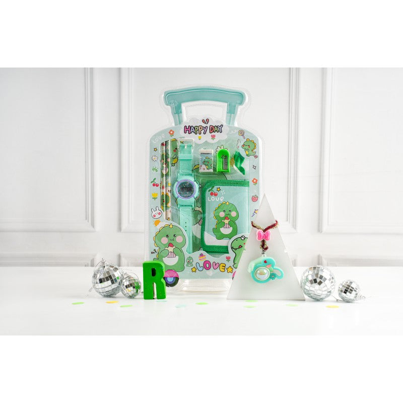 ilearnngrow Stationery Set with Rakhi - Multicolor - Assorted