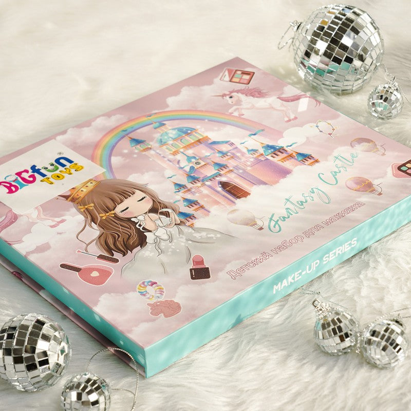 ilearnngrow 28 pcs Make up and accessories Hamper - Multicolor