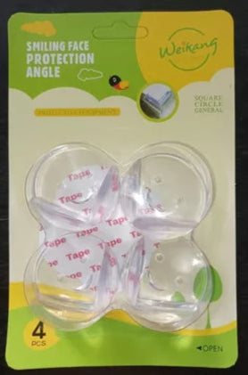 Corner Edge Protector for Furniture - Childproof Safety Table Corner Guards | Flexible PVC | Pack of 1 Pcs | 4 Corner Guard