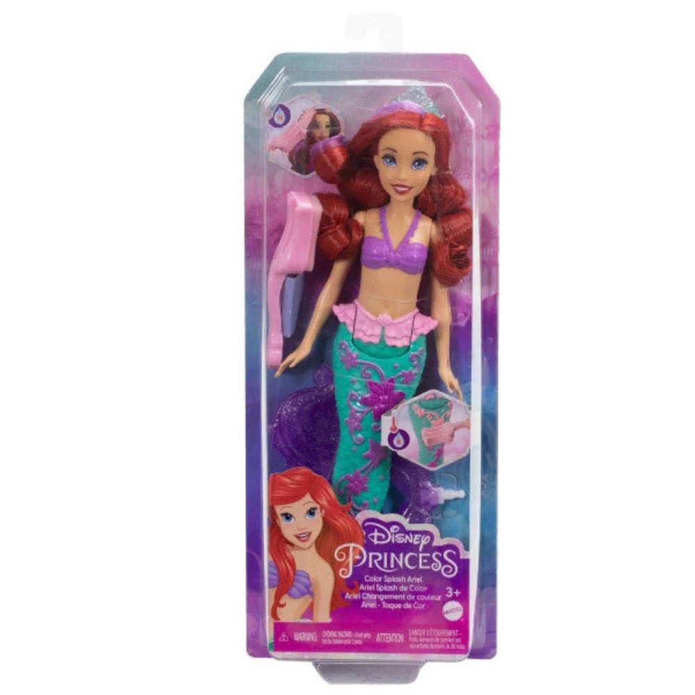 Mattel Disney Princess Ariel Mermaid Color Splash Doll